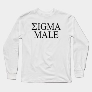 Sigma male Long Sleeve T-Shirt